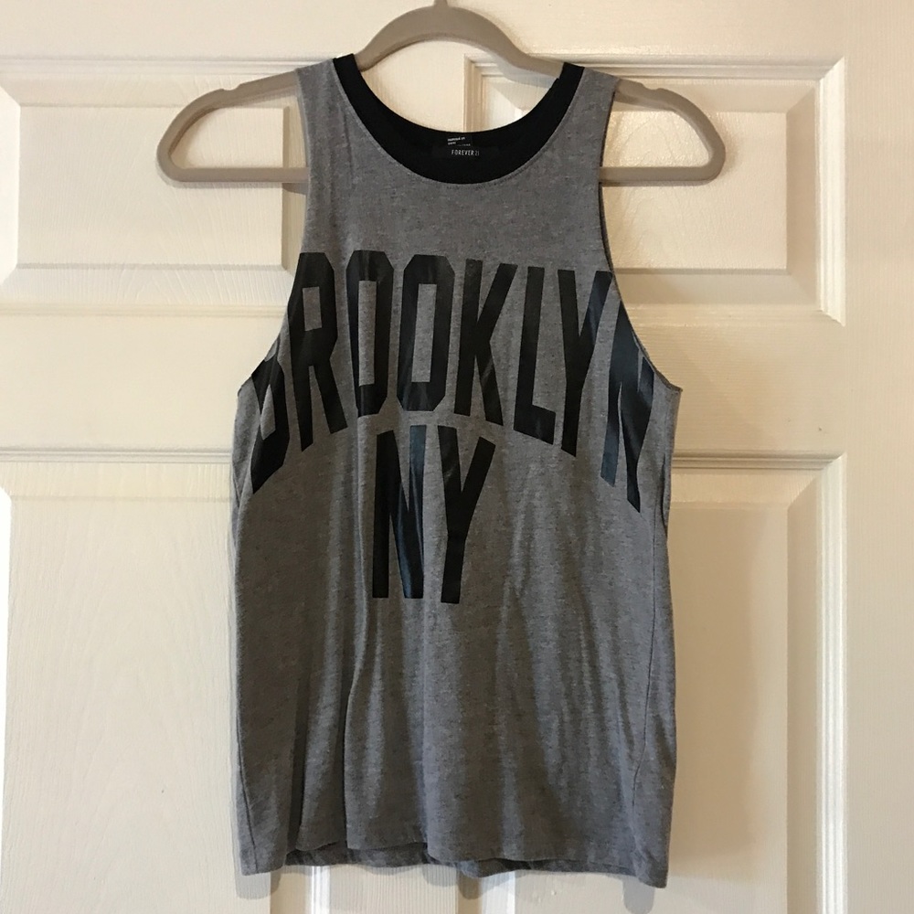 Black and Gray Brooklyn Shirt